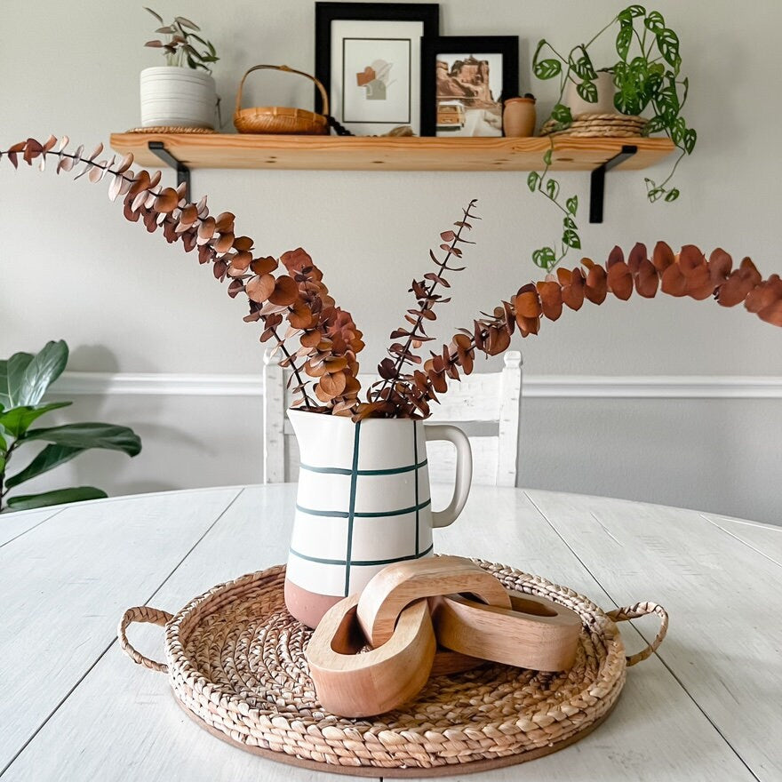 v1 Wood Chain Link Decor