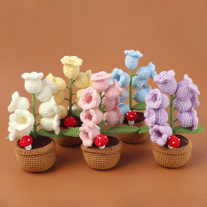 Crochet Lily of the Valley Night Light