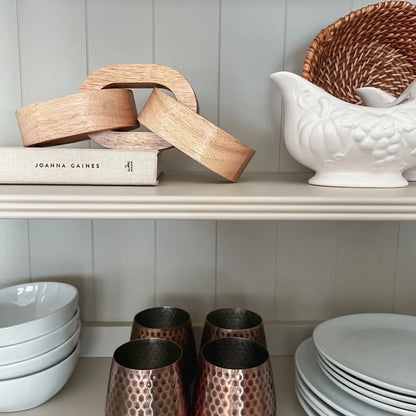 v1 Wood Chain Link Decor