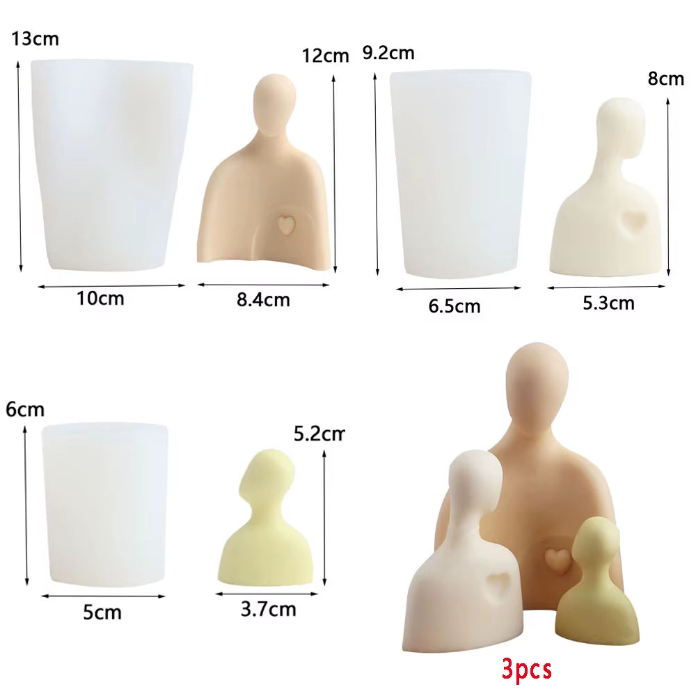 v2 Silicon Couple Ghost Candle