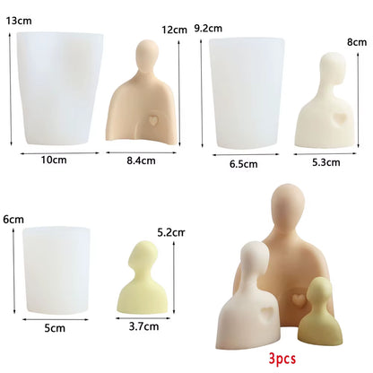 v2 Silicon Couple Ghost Candle