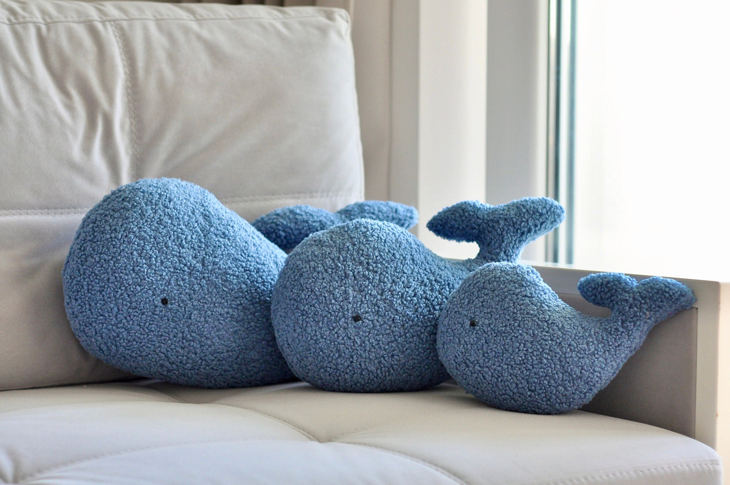 v1 Whale Plush Toy