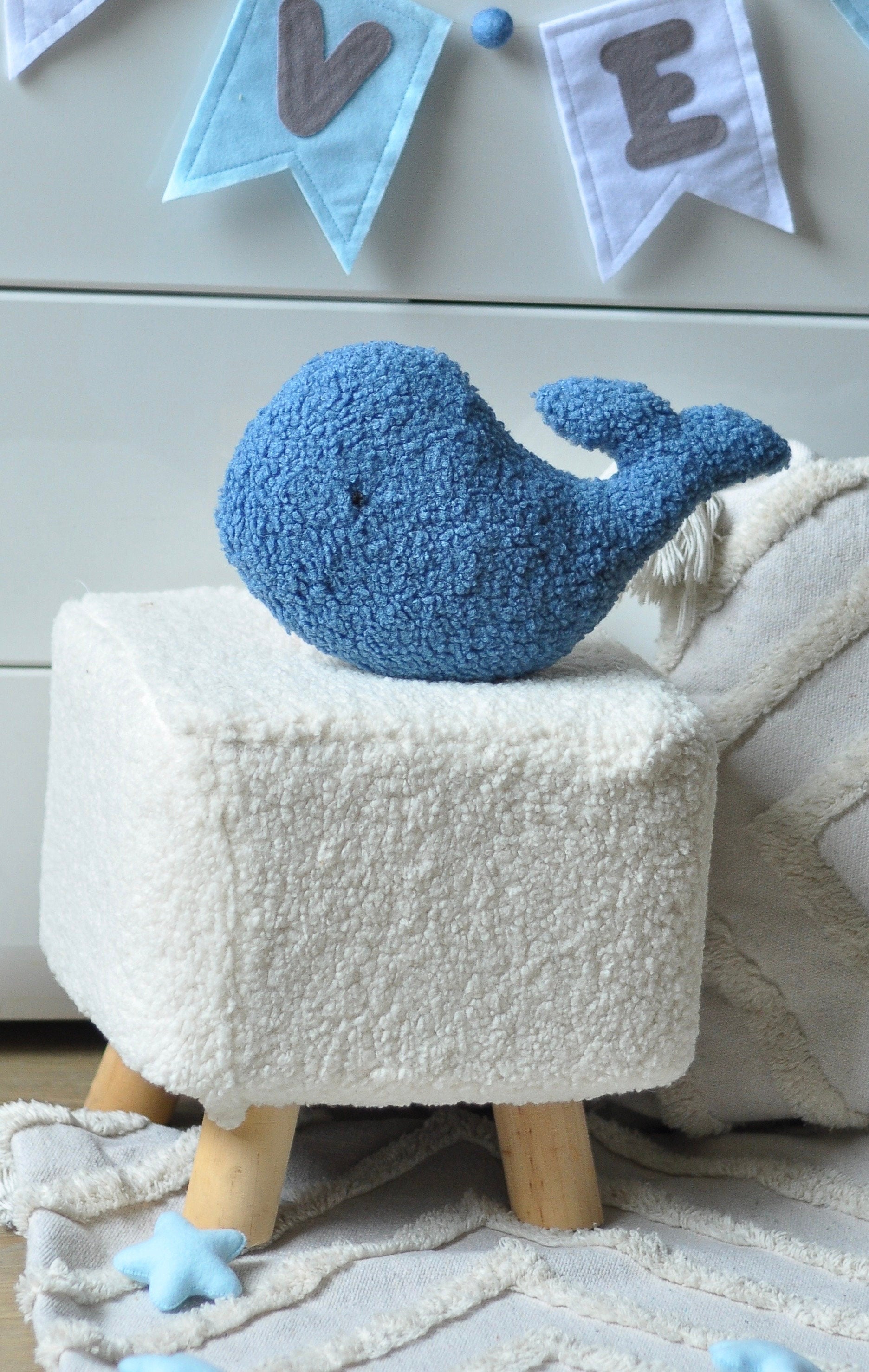 v1 Whale Plush Toy