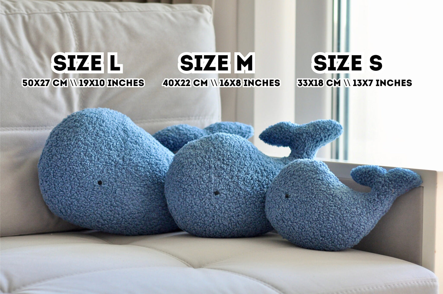 v1 Whale Plush Toy