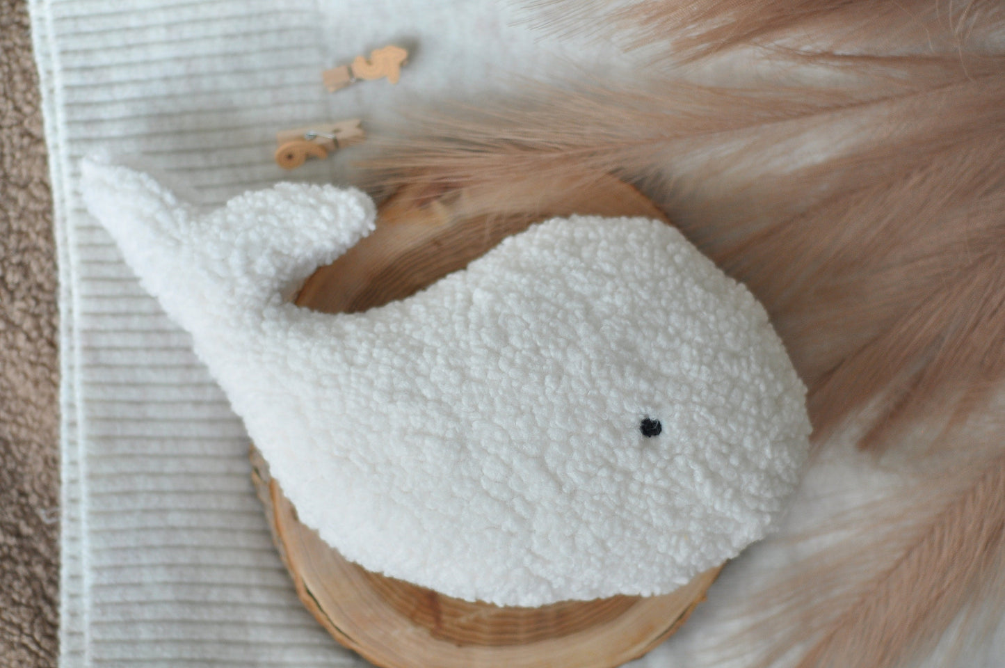 v1 Whale Plush Toy